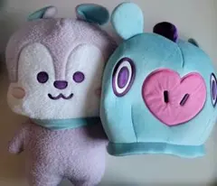 BT21 MANG たっとんぬいぐるみLサイズ 仮面着脱タイプ