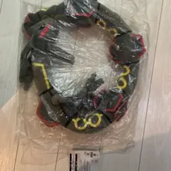 タグ付き 一番くじ ポケモン A賞 黒いレックウザ 抱きぬいぐるみ