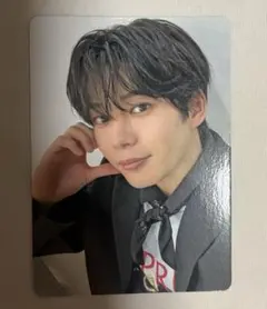 【長尾謙杜】 なにわ男子 アシンメトリー/Black Nightmare 特典