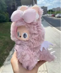 限定価格 LABUBU ぬいぐるみ着　可愛い　ぬい服　ラブブ着せ替え服3点セット