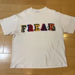 FREAK'S STORE ロゴ刺繍 Tシャツ ホワイト