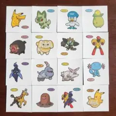 ポケモンパンシール 16枚