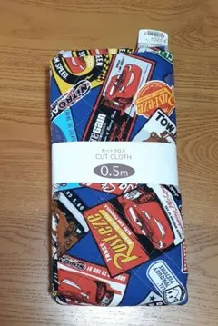 カーズ　キルティング　1595円　生地　はぎれ　入園準備