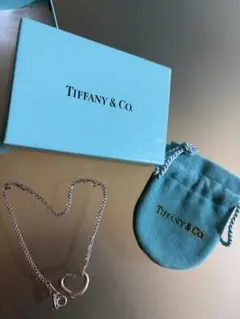 Tiffany & Co. ハート型ネックレス 925シルバー