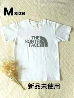 【美品】THE NORTH FACE ロゴTシャツ 白 綿100%のサムネイル