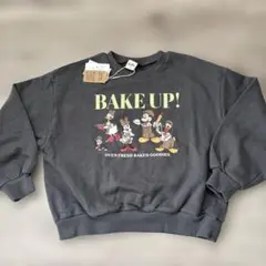 【新品タグ付】Disneyチャコールトレーナー 120