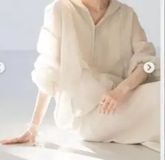 Noble オーガンジーアノラックブルゾンのサムネイル