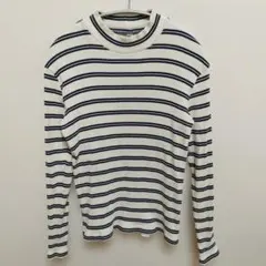UNIQLO リブハイネック T　L