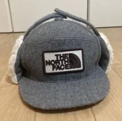 THE NORTH FACE ウィンターキャップ 耳当て付き グレー KLのサムネイル