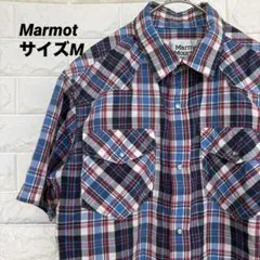 Marmot チェックシャツ 80s マルチポケット グランドジャンクション Mのサムネイル