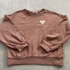 ピンクラテ トレーナー XS(150)