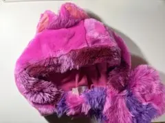 チェシャ猫の耳と尻尾付き帽子 チシャ猫ファンキャップ
