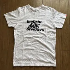BEDWIN ベドウィン ロゴ プリント 半袖力ットソー Tシャツ 白のサムネイル