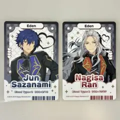 あんスタ チップス2 カード Eden 漣ジュン 乱凪砂 ちびキャラ SD