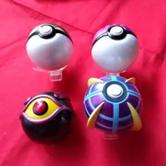 ポケモンボールフィギュア4個セット