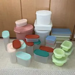 タッパーウェア マキシデコレーター サーモンピンク 8個セット - メルカリ