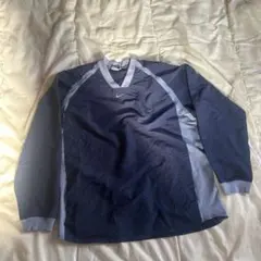 え*ま様 Nike DRI-FIT ネイビー 長袖ジャケット　00s ナイロンプ