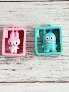 サンリオ プラスチックモデル バスボール 2点