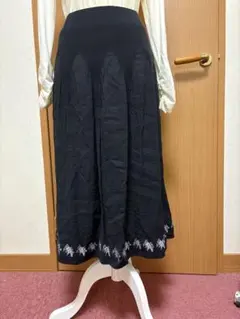 ☆ハーモニカ★ブラック花柄刺繍のサムネイル