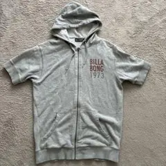 ビラボン　billabong 半袖　フーディー　Mサイズ
