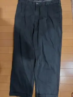 希少 ラルフローレン ブラック 黒 スクエアタグ ツータック ポロチノ