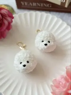 ビションフリーゼのキーホルダー ☆オーダー専用ページ☆