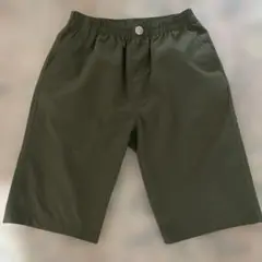 140サイズ オリーブグリーン ハーフパンツ