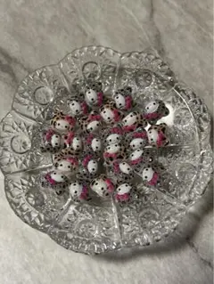 キティヒョウ柄ネイルパーツ