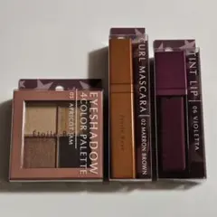 エトワルローズ　4色　アイシャドウ　マスカラ　　ティントリップ　まとめ売り