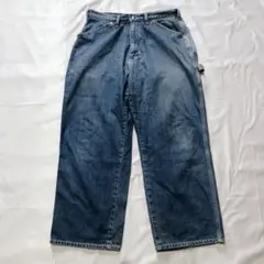 リー　Lee ワイドレッグデニム ライトブルー