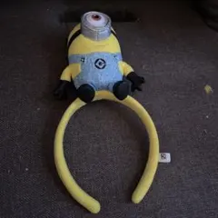 ミニオン カチューシャ ぬいぐるみ付き