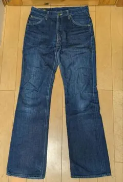 ★日本製 Lee RIDERS 102 ブーツカットジーンズ 紺 W30のサムネイル