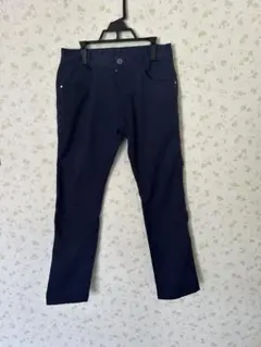 ネイビー Sサイズ ゴルフパンツ　レディース