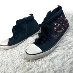 LOVE MOSCHINO ラインストーン スニーカー 24.0