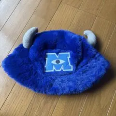 モンスターズインク バケットハット モコモコ　帽子　モフモフ ディズニー バケハ