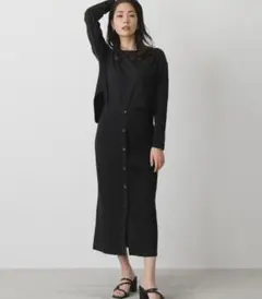 美品AZULbymoussyフロントボトムスカットワンピース