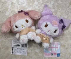 おめかしキラキラぬいぐるみ　マイメロディ・クロミ