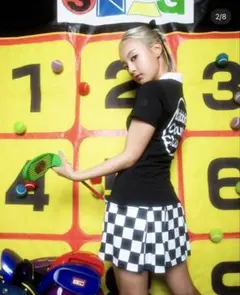 ♯FR2GOLF チェッカーワンピース M