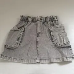 H&M グレー スカート 140