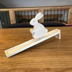 【あみりん様専用】とことこ動物　木のおもちゃ　うさぎ