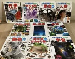 小学館の図鑑NEO 昆虫 恐竜 鳥 魚 花 岩石 人間 星座 危険生物 c図鑑