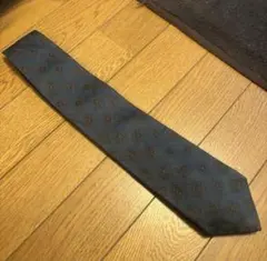 Christian Dior ダークブルー ネクタイ