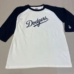 Dodgers ラグランTシャツ　カットソー　レディース　LL 未使用