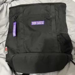 BEN DAVIS ブラック リュック・バックパックのサムネイル