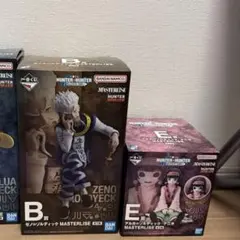 一番くじ HUNTER×HUNTER キルア ゼノ シルバ フィギュア3体セット 一番くじ HUNTER×HUNTER キルア ゼノ シルバ フィギュア3体セット