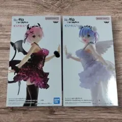 Re:ゼロ レム ラム ESPRESTO 天使 悪魔 リゼロ　2体セット