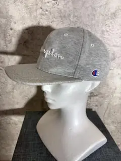 Champion グレー 刺繍ロゴ スナップバックキャップ 春夏 人気 定番のサムネイル