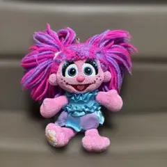USJ限定 セサミストリート アビー・カダビー ぬいぐるみキーホルダー