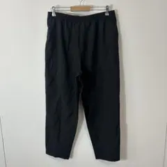 90s ヴィンテージ ナイロンパンツ ブラック レトロ 古着 Y2k