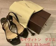 ⭐️LOUIS VUITTON⭐️ダミエ ミュール 23.5cm サンダルのサムネイル